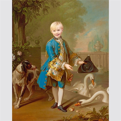 Custom Royal Portrait Young Louis Philippe Duke of Orleans from Photo,by myDaVinci - myDaVinci